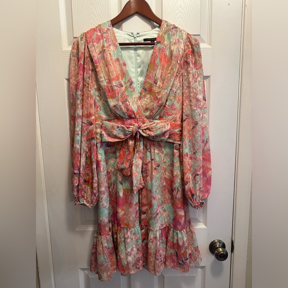 Alex Marie Floral Print Dress